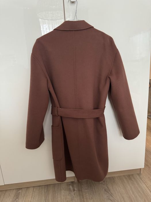 Вълнено палто Massimo Dutti