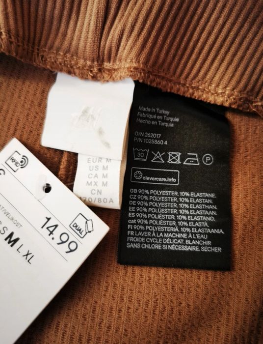 Colanți noi culoare bej H&M