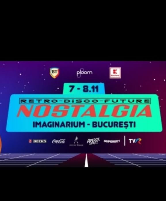 Bilete Nostalgia GA toate zilele