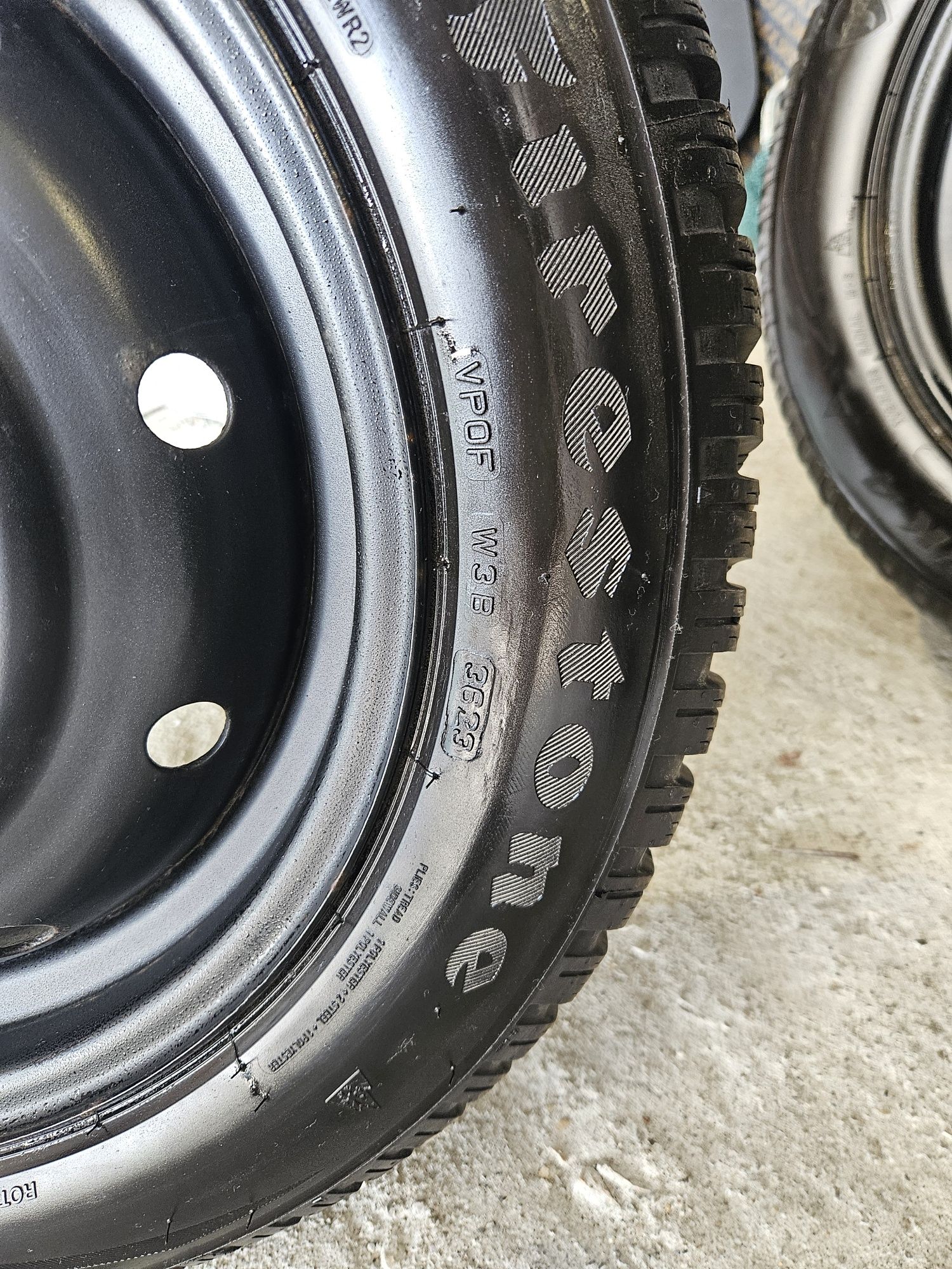 Зимни гуми с джанти 205х55 16ки Firestone Winterhawkдот 3623