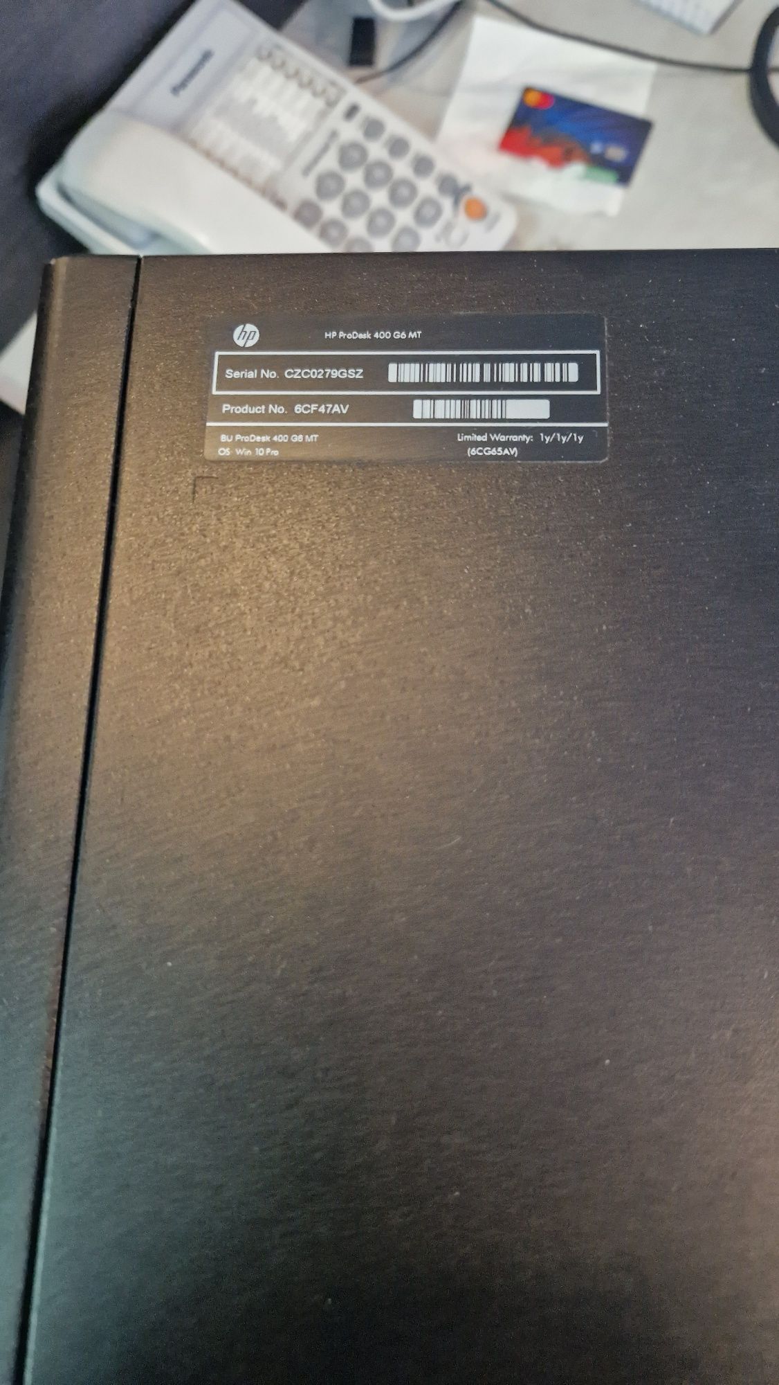 Компьютер HP ProDesk 400 G6 MT i7-9700
