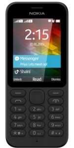 Мобильный телефон Nokia 215 Dual Sim черный