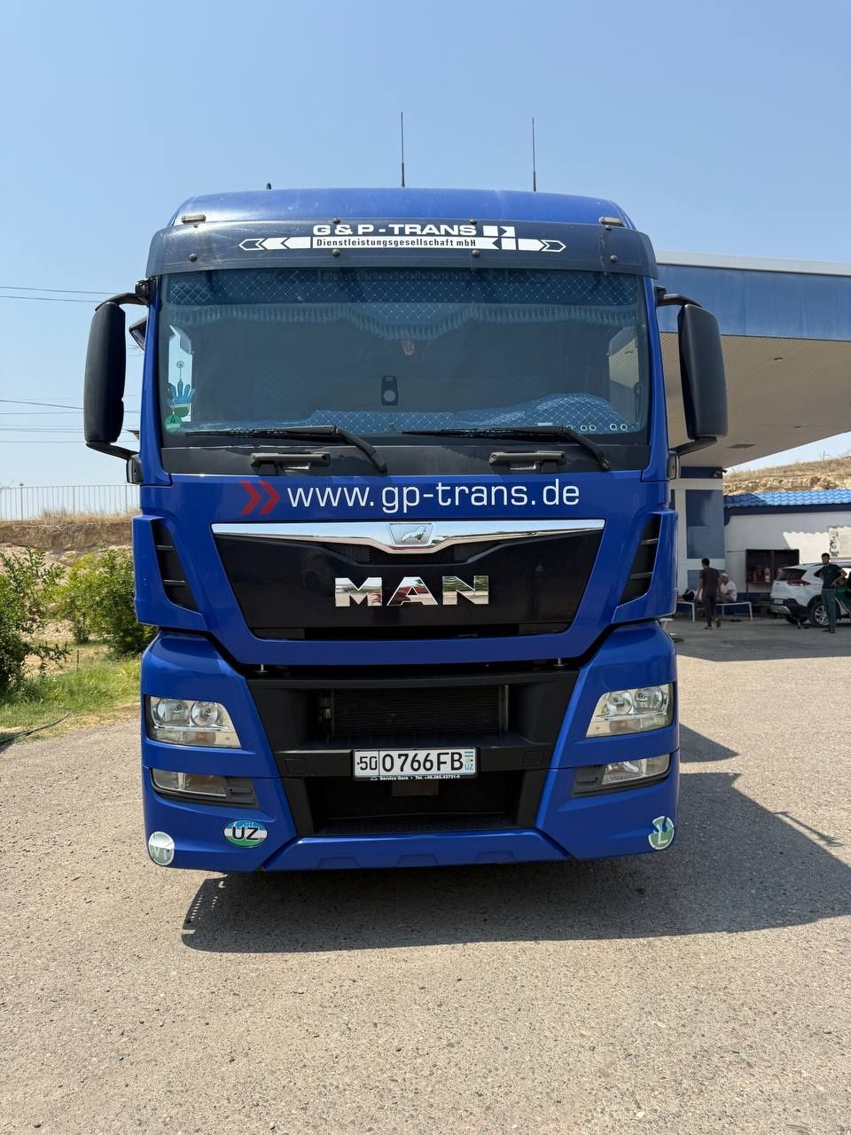 MAN TGX 18.440 + KRONE прицеп Сотилади