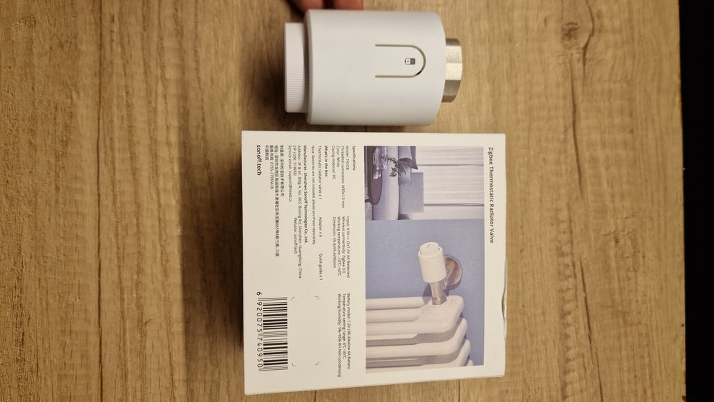 Termostat inteligent pentru calorifer Sonoff Zigbee