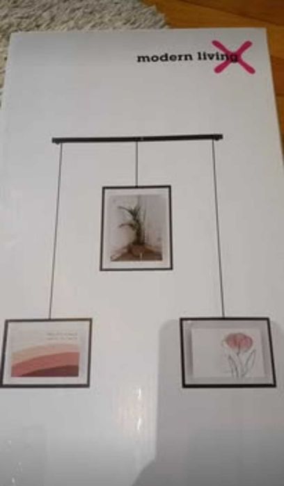 Vand set 3 rame foto metal