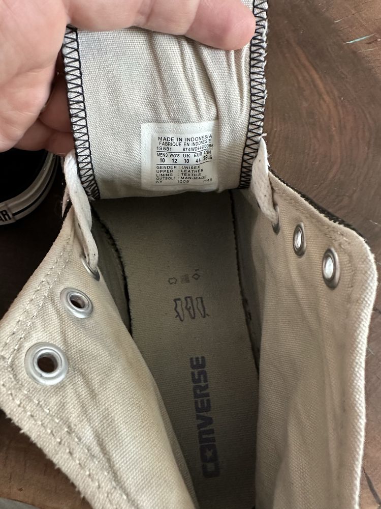 Converse Chuck Taylor ALL STAR HI - piele
