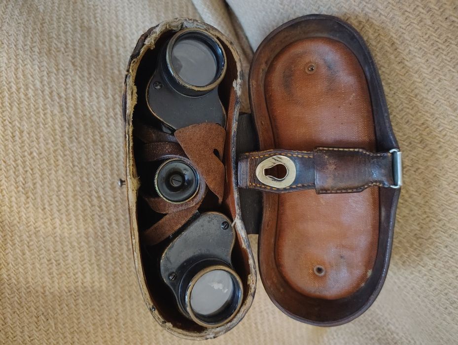 Binoclu Goerz Trieder WW1 8x26 telemetru