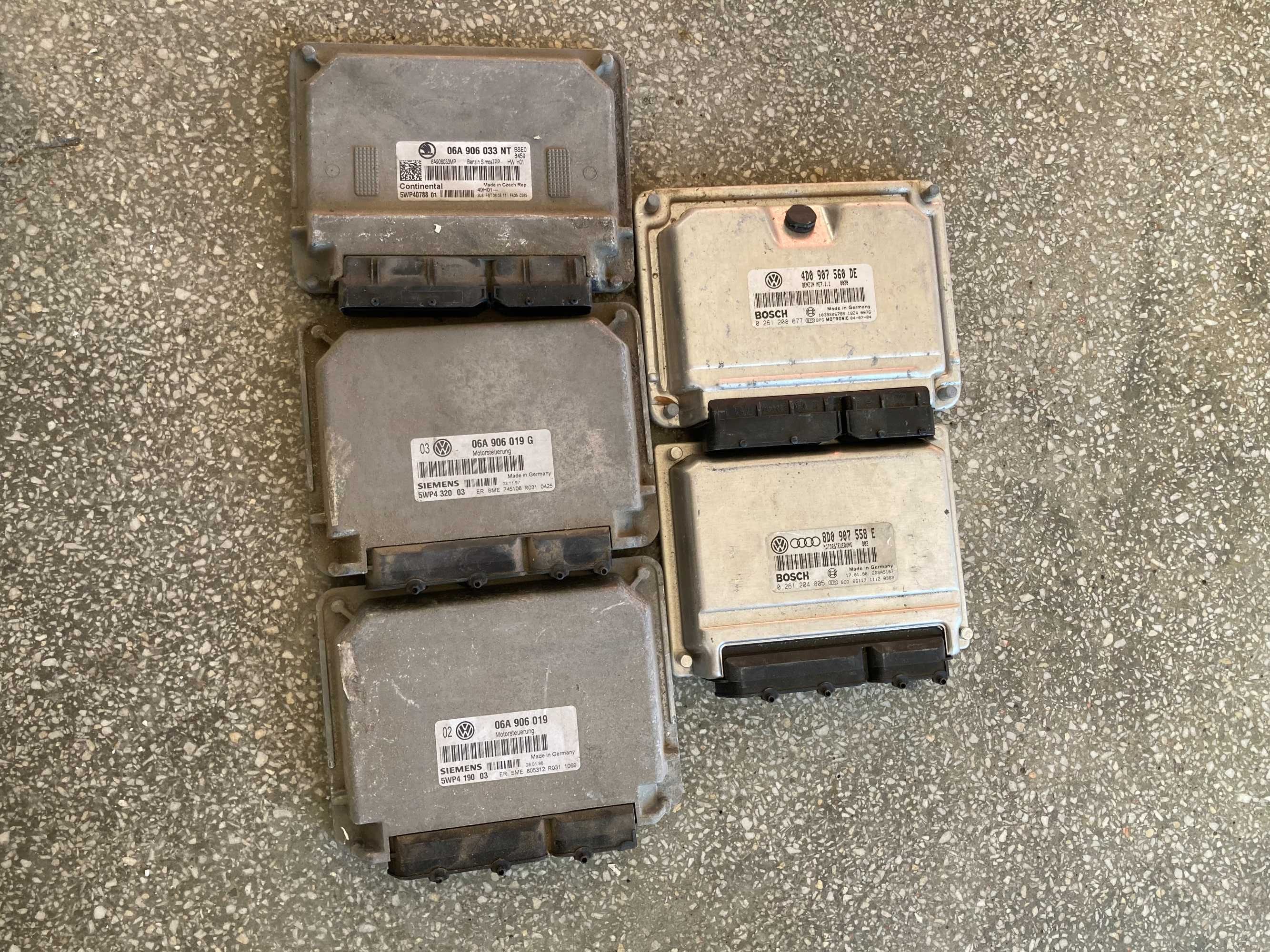 Компютър еку ecu електронен блок окачване въздушно Фолксваген Файтон