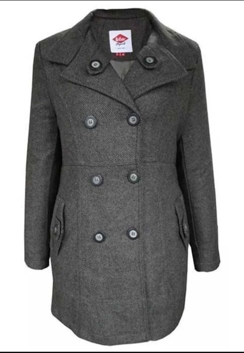 Дамско есенно палто LEE COOPER 80% вълна