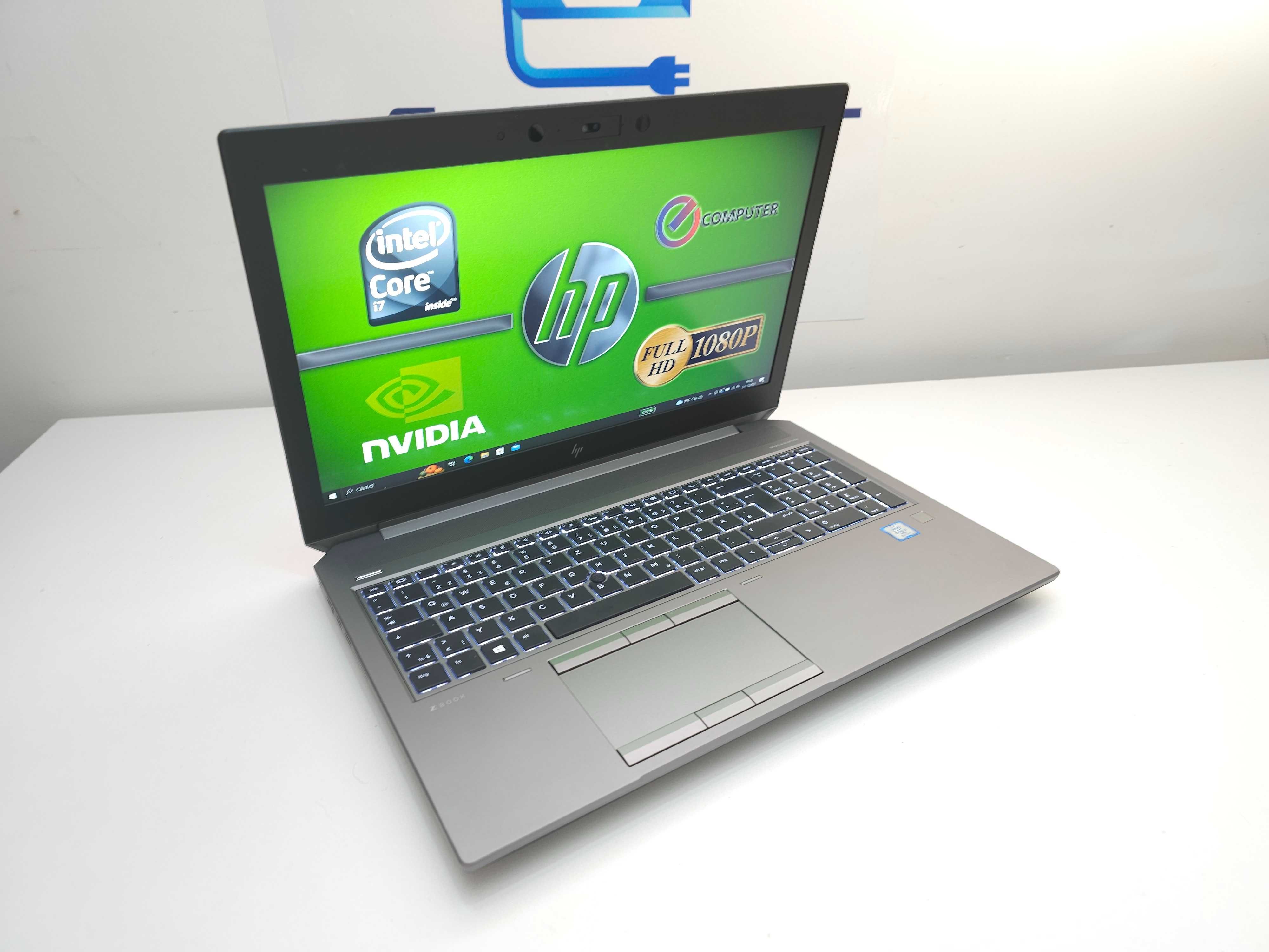 Laptop HP Workstation Zbook i7 1TB nVidia  Quadro GAMING . Garantie