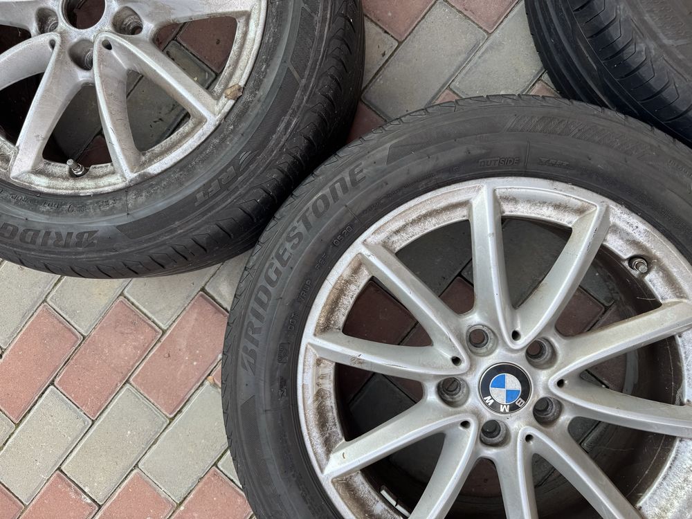 Jante BMW 5x120 , anvelope 225 55 17 , Brigistone