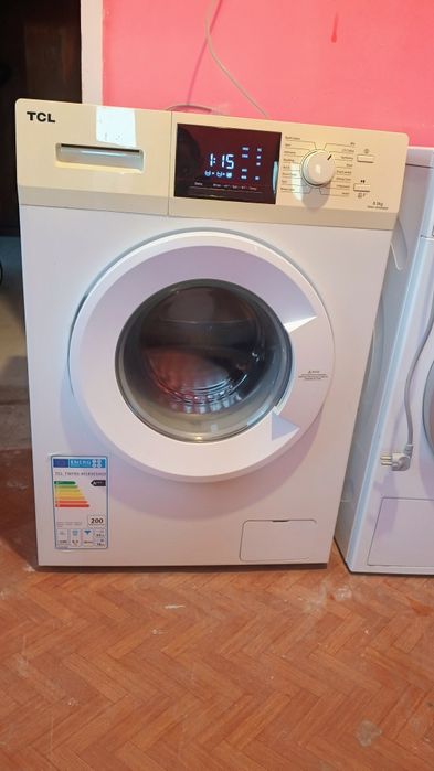 Пералня TCL TWF85-M14303A03, Капацитет 8.5 кг, 1400 об/мин, Клас A+++