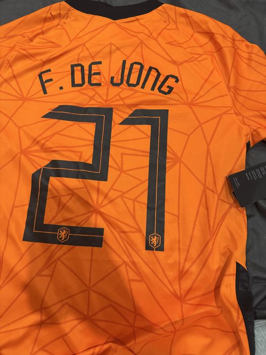 Футболна тениска на Frenkie De Jong