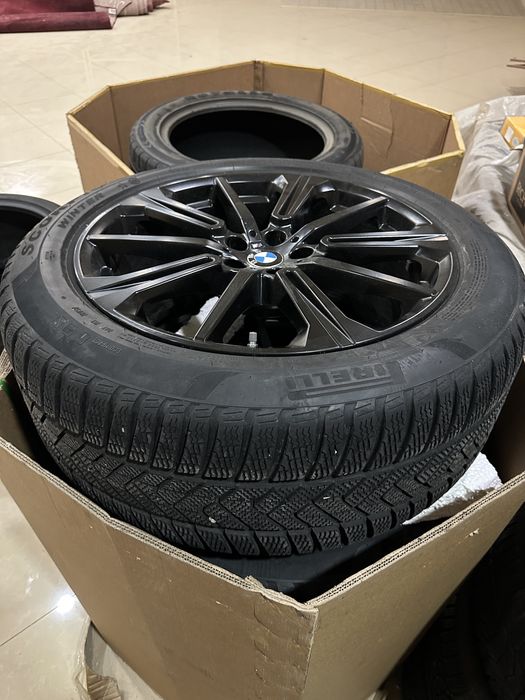 Диский и зимний шины комплект от BMW X5,X6,X7