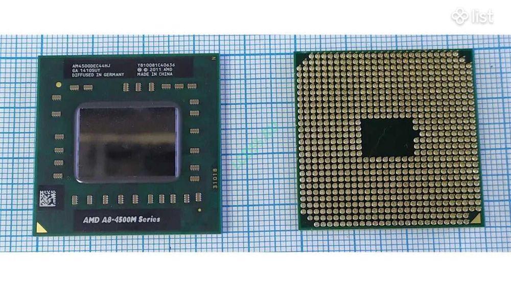 Процессор для ноутбука AMD A8-4500M 4ядра