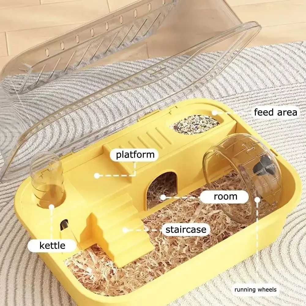 Cușcă Portabilă pentru Hamsteri 35x18x25 cm