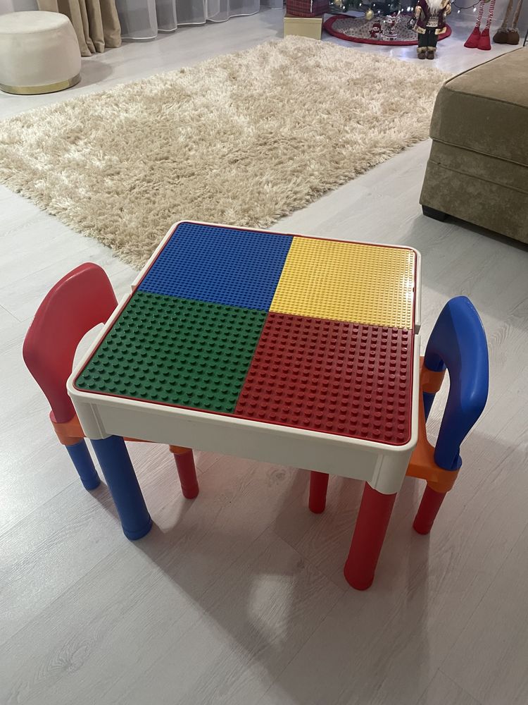 Masa copii Lego cu scaune