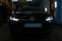 1. Faruri LED Golf 7 R Line Look Montaj Gratuit 12 luni Garantie