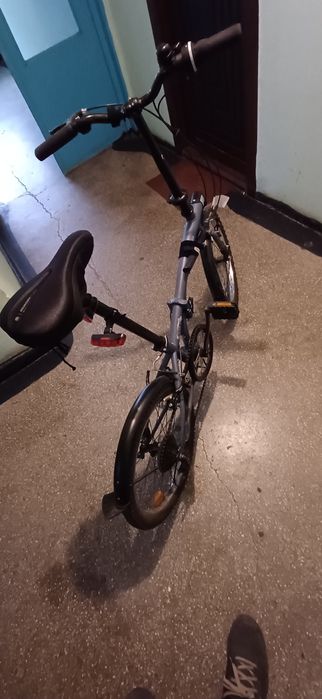 Bicicleta pliabila fold 120 gri Dechatlon Martie 2024