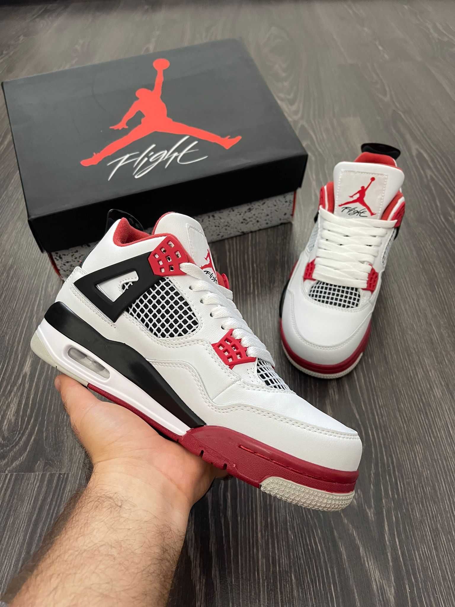 Jordan 4 Red Fire LUX l Full Box l Marimi 36-45