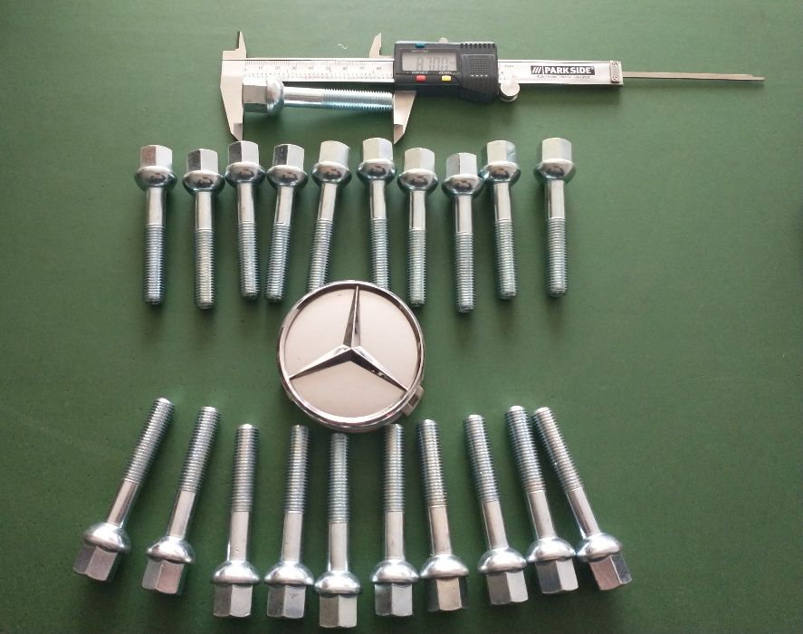 Prezoane Mercedes M12 x 1,5 filet 63 mm cap Semisferic Orice model