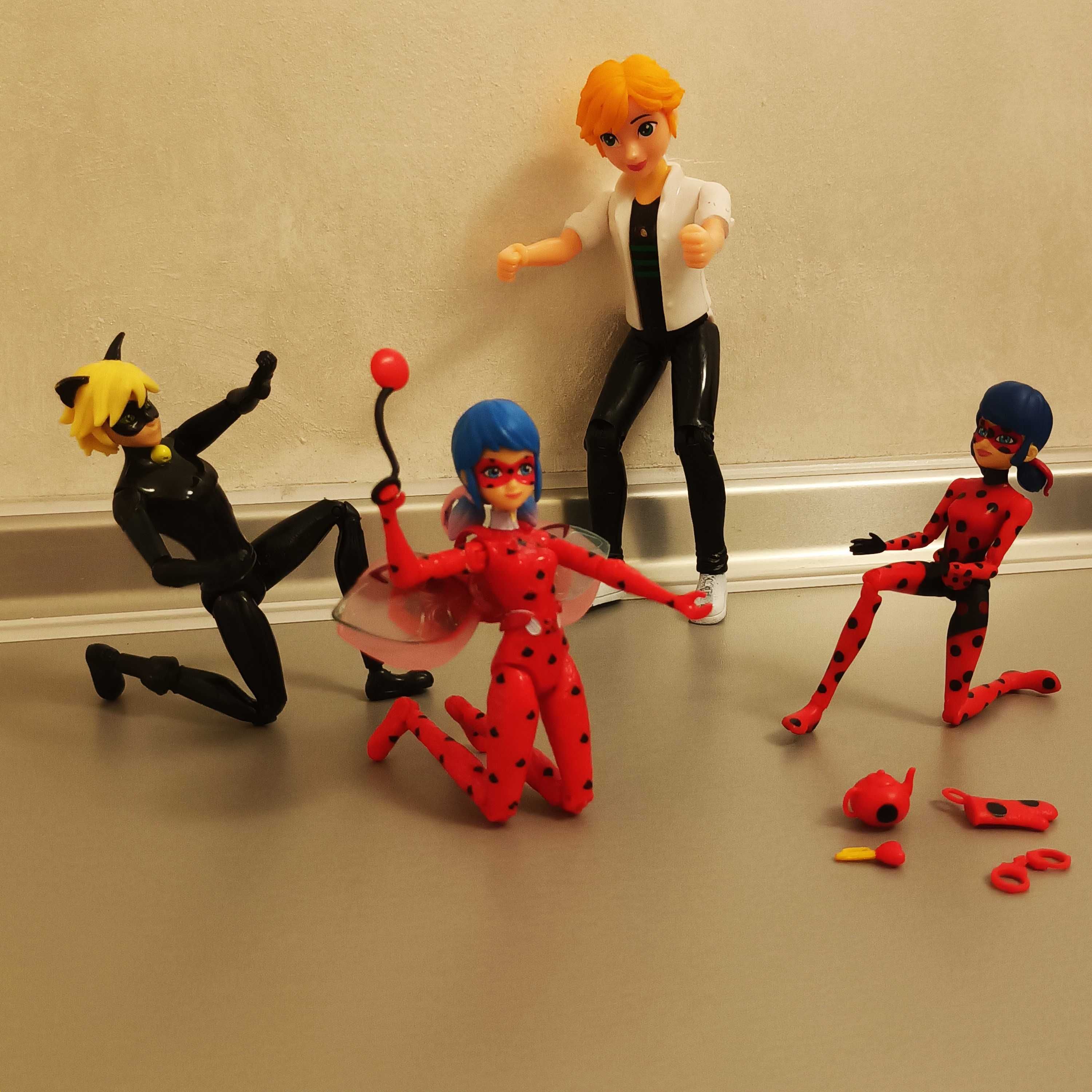 Miraculous фигурки  Калинката и черния котарак