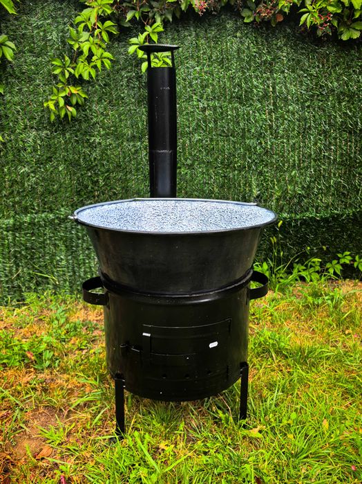 Set Gatit Outdoor – Ceaun 40L + Suport 45cm!