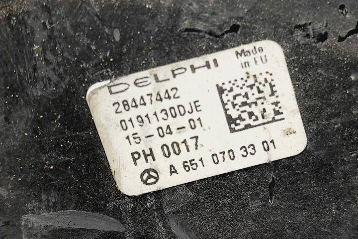 Pompa inalta presiune 28447442 a6510703301 2.2 cdi OM651 Mercedes-Benz E-Class W212 (facelift) seri