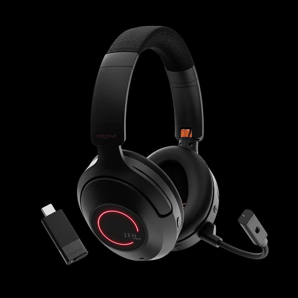 Creative Zen Hybrid Pro Classic/Bluetooth LE Слушалки с микрофон