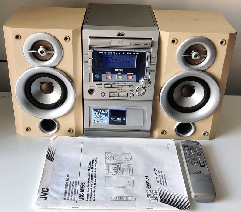 JVC UX M 55 amplificator CD tuner caseta boxe combina