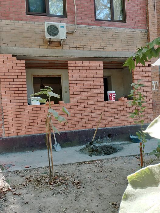 Кладка балкон решотка казирок 3дня