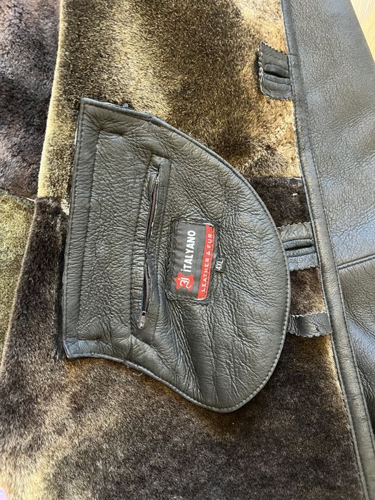 Haina piele barbati , mar 4XL, impecabila