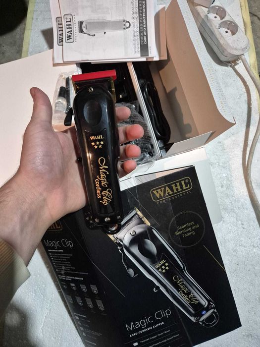 Masina Tuns Profesionala Wahl Magic Clip Cordless 5 Star Black Edition