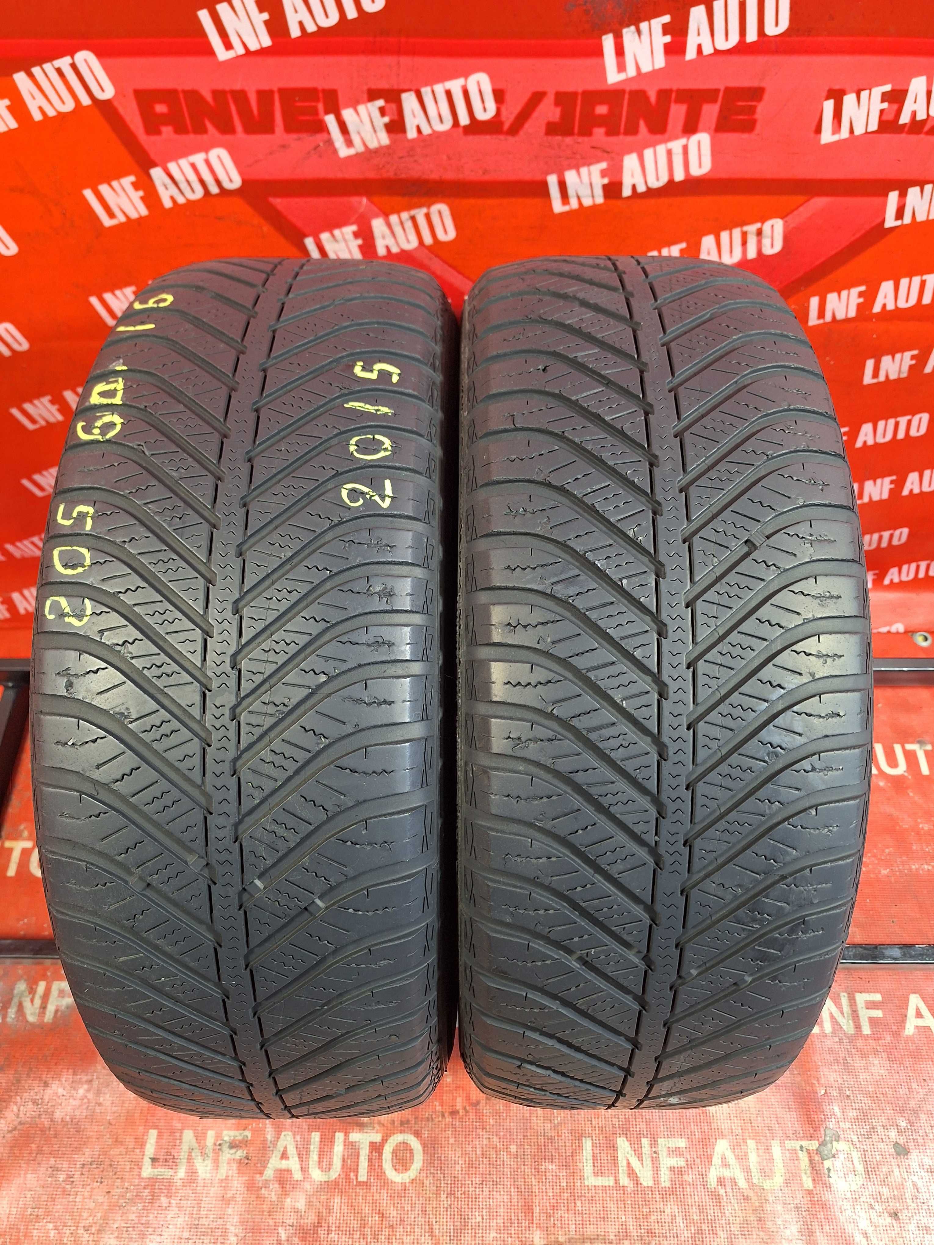 Anvelope VARA IARNA - 205/60/16 - GoodYear - 5.6 MM - DOT 2015 !