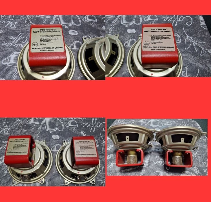 Boxe B&W Solid  si difuzoare Isophon