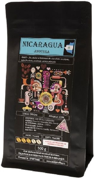 Cafea Boabe KESTAR COFFEE, NICARAGUA Jinotega , Arabica 100% 1Kg