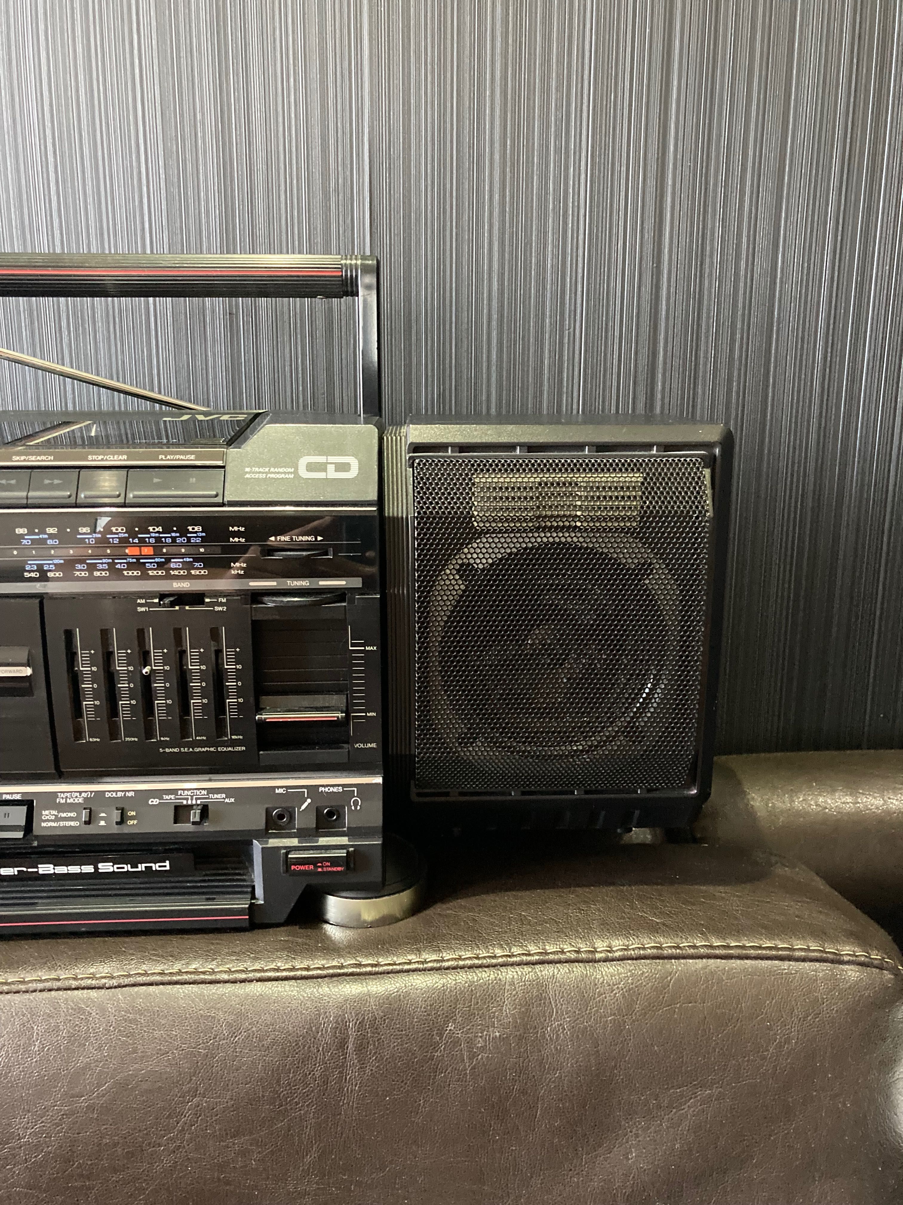 JVC-PCV2 Vintage 1988 Boom Box