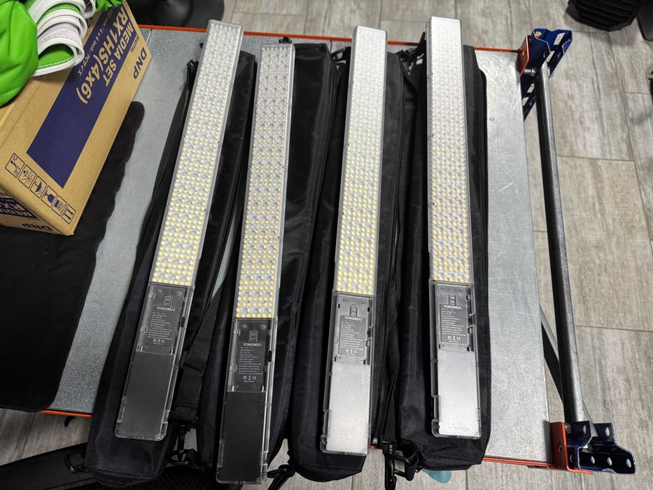 Set 4 lumini Yongnuo YN360 III Lampa 420 LED pentru 360 Video Booth