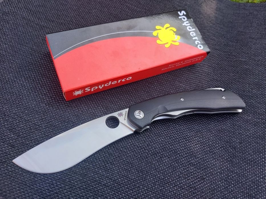 Сгъваем джобен нож Spyderco,светкавично отваряне Flipper, С239