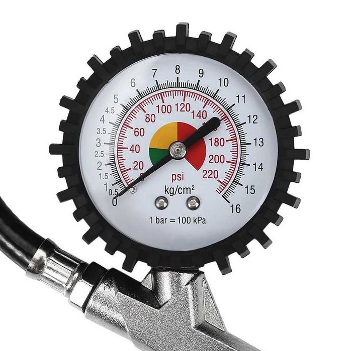 Манометър пистолет за помпене на гуми