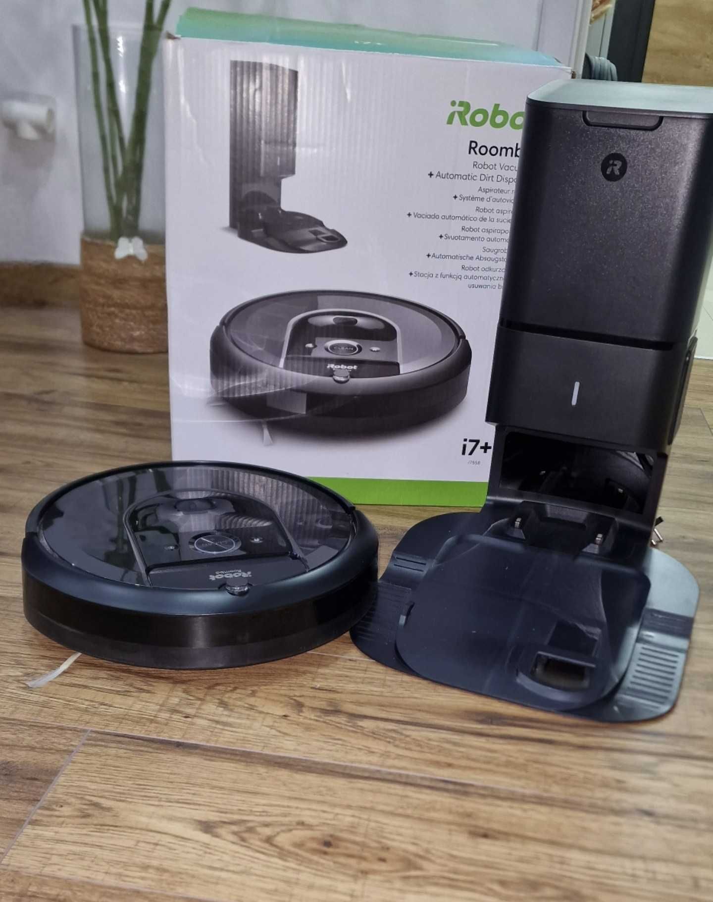 Подов Робот iRobot Roomba i7+ за сухо почистване