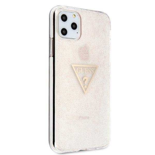 Гръб Guess Glitter Triangle за Apple iPhone 11 Pro