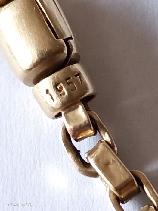 Златна гривна унисекс