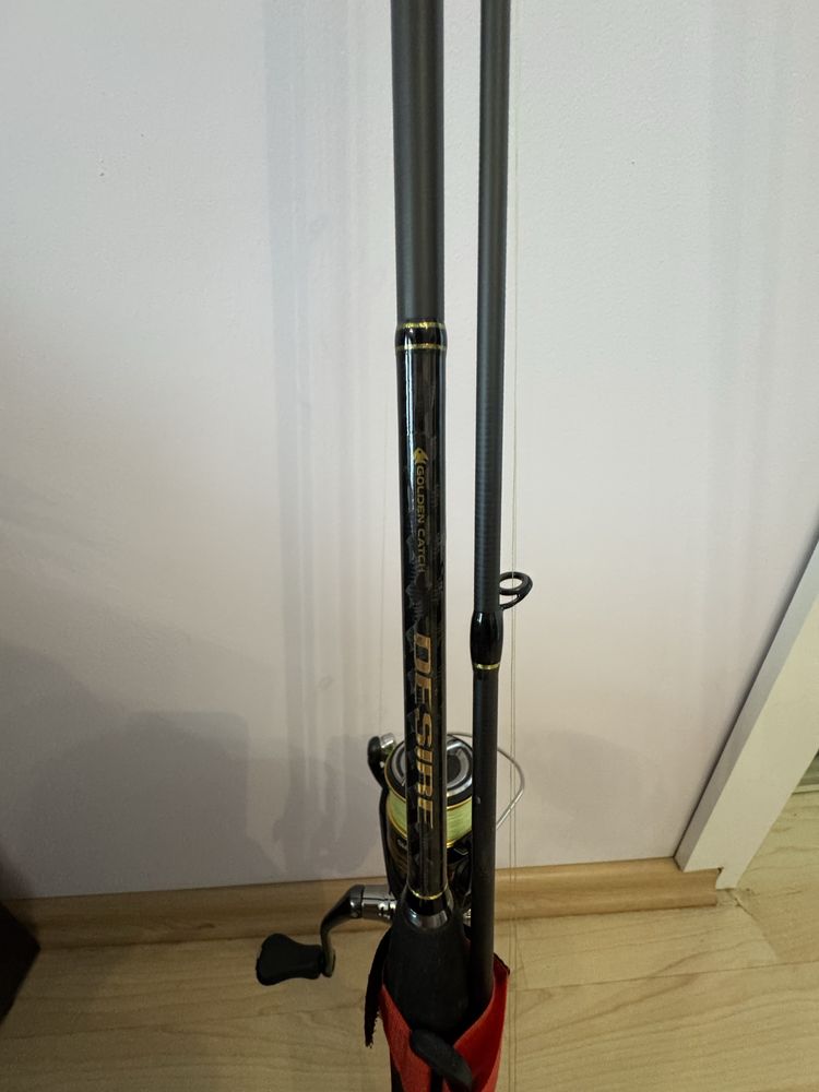 въдица/golden catch desire 1.98m 5-21g/shimano sahara 2500 FJ