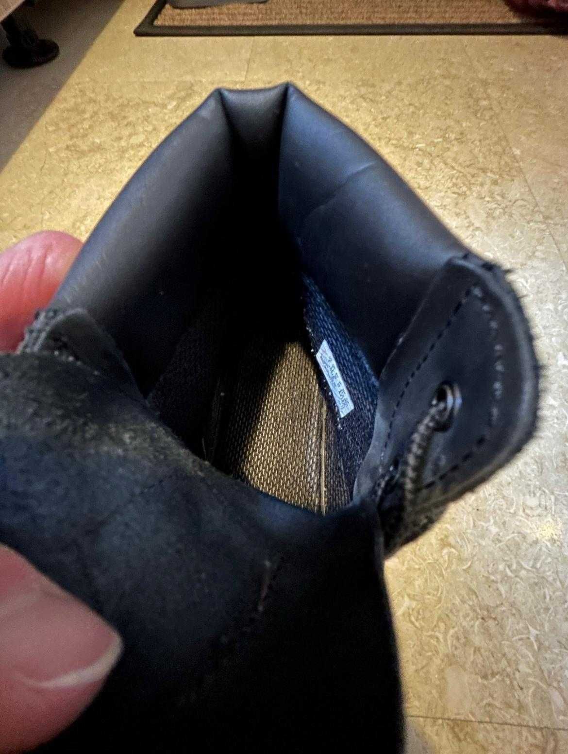 Ghete dama Timberland, negre (piele naturala, marimea 39)