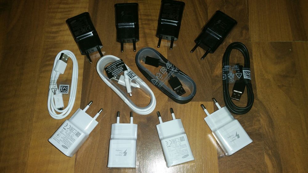 Incarcator+cablu nou original Samsung Fast Charge S5 6 7 Edge Note 4 5
