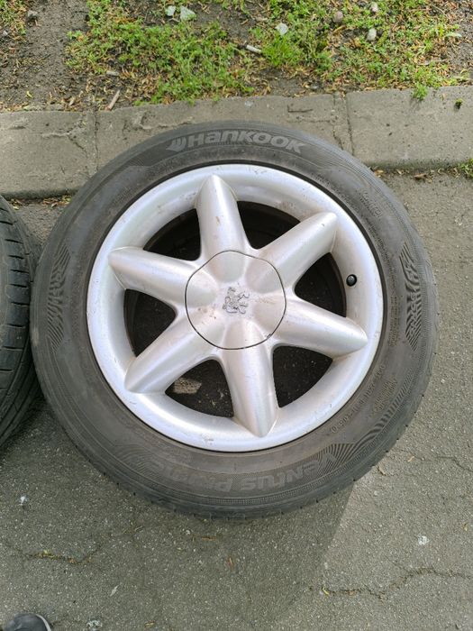 5броя джанти с гуми  16 BBS Starfish Peugeot 406 Coupe