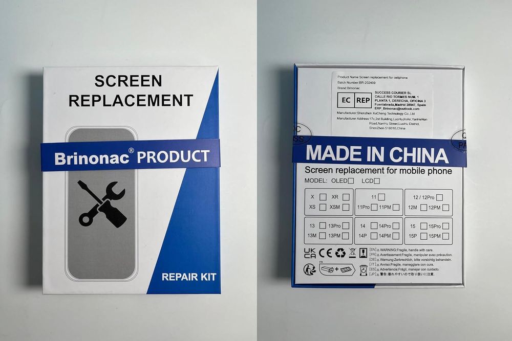 Kit inlocuire display iPhone XS, OLED 3D,ecran tactil 5,8 inch,sigilat