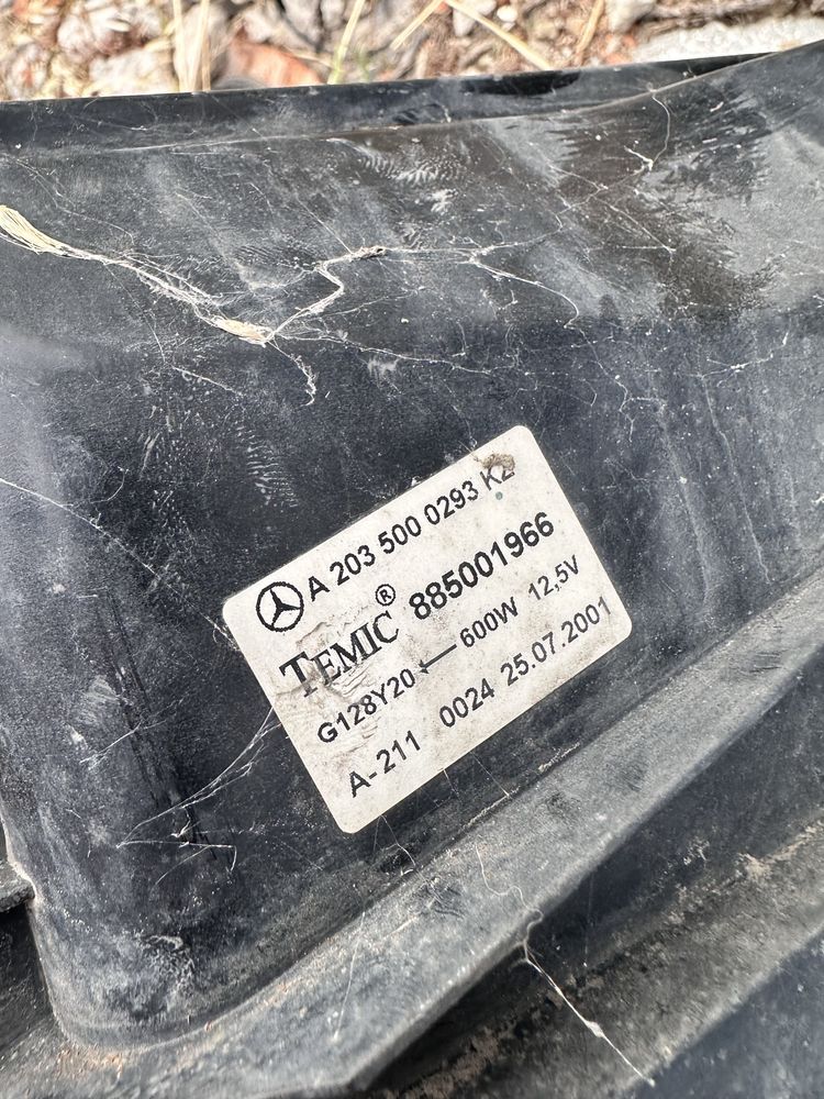 ПЕРКА ОХЛАЖДАНЕ Mercedes W203 C220 CDI 143 к.с.