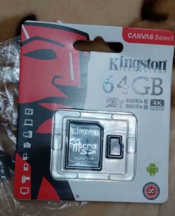 Флеш-карта micro SD 64Гб